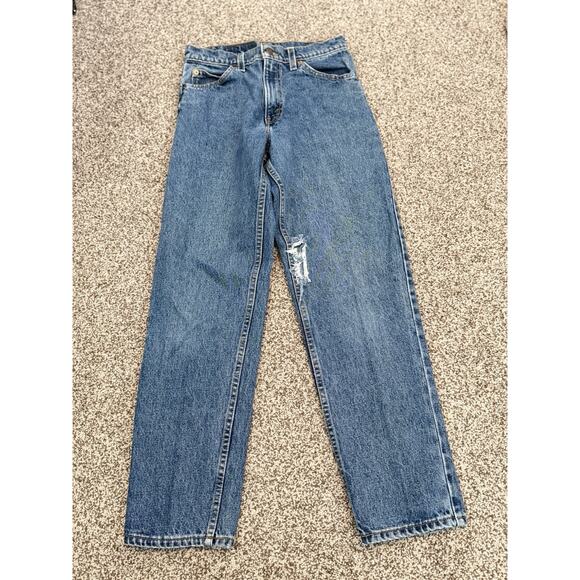 Levi's Men's Straight Jeans - Classic Blue - Picture 3 of 9